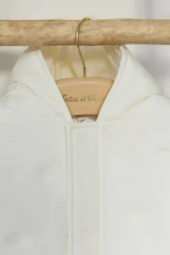 Combinaison Pilote Ecru matelassé