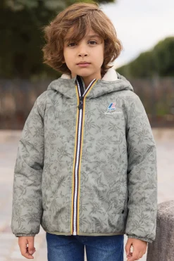 Coupe-vent Kaki K-way x Tartine et chocolat