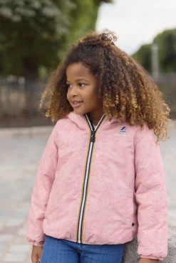 Coupe-vent Rose K-way x Tartine et chocolat