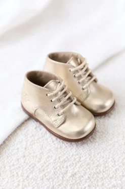 Derbies Cuir doré