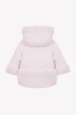 Doudoune Rose pale réversible