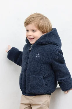 Doudoune Marine réversible