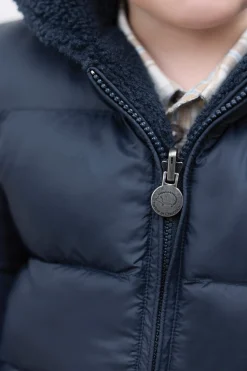 Doudoune Marine réversible