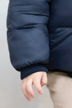 Doudoune Marine réversible