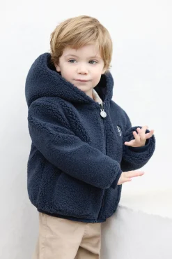 Doudoune Marine réversible