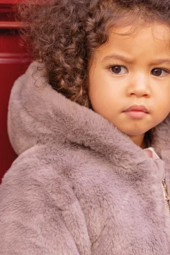 Doudoune Taupe réversible