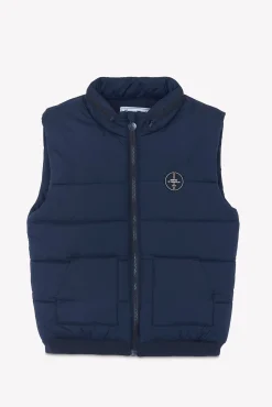 Doudoune Marine sans manches