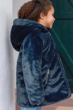 Doudoune Marine réversible