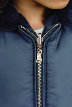 Doudoune Marine réversible