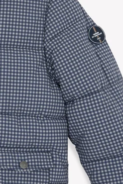 Doudoune Marine vichy