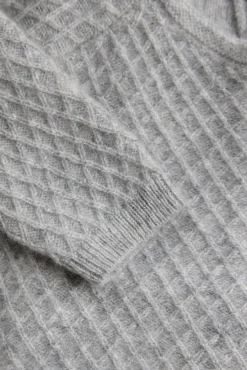 Ensemble Gris clair 100% cachemire