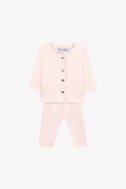 Ensemble jogging Rose pâle