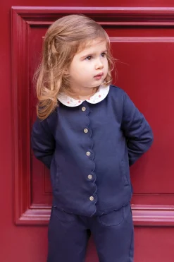 Ensemble jogging Marine