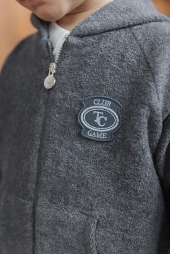 Ensemble jogging Gris foncé chiné