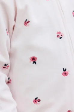 Ensemble jogging Rose pâle velours