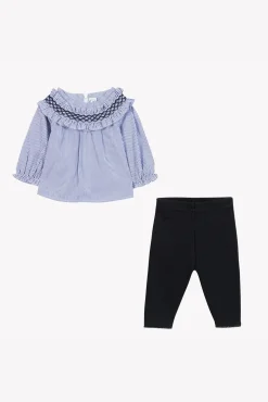 Ensemble long Chambray