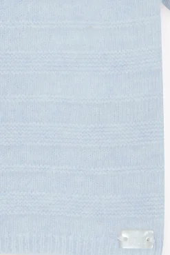 Ensemble long Bleu chiné