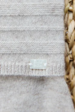 Ensemble long Greige chiné