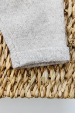 Ensemble long Greige chiné