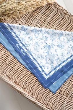 Foulard Imprimé inspiration Toile de Jouy