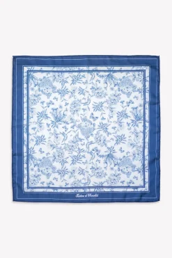 Foulard Imprimé inspiration Toile de Jouy