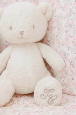 Gaston l'ourson 25 cm nacre