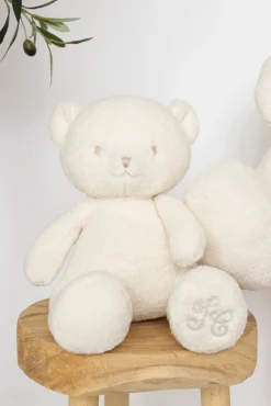 Gaston l'ourson 25 cm nacre