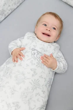 Gigoteuse T1 Imprimé inspiration toile de jouy gris