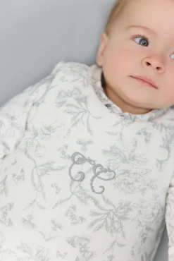 Gigoteuse T1 Imprimé inspiration toile de jouy gris