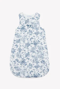 Gigoteuse T1 Imprimé inspiration toile de jouy bleu