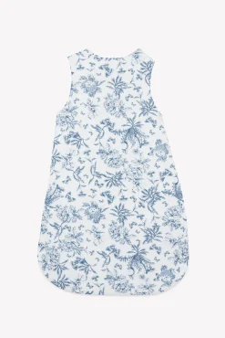 Gigoteuse T1 Imprimé inspiration toile de jouy bleu