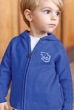 Gilet Bleu électrique signature TC