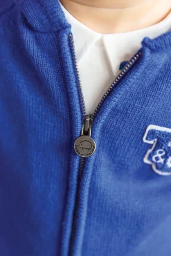 Gilet Bleu électrique signature TC