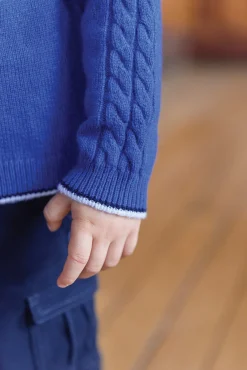 Gilet Bleu électrique signature TC