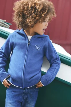 Gilet Bleu électrique signature TC