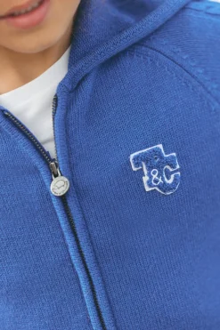 Gilet Bleu électrique signature TC