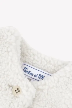 Gilet Beige imitation fourrure