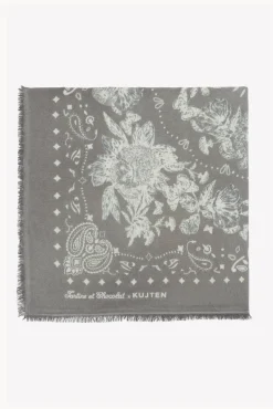 Grand Foulard Taupe Kujten x Tartine et Chocolat