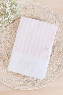 Housse de carnet de santé Garda rose pâle