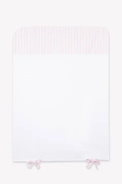 Housse de matelas à langer Garda rose pâle