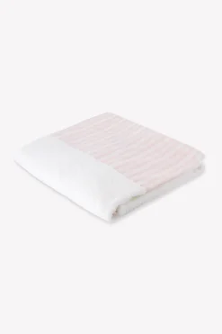 Housse de matelas à langer Garda rose pâle