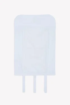 Housse de matelas à langer Monogramme blanc