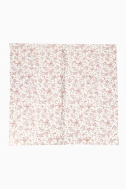 Housse imprimée toile de jouy rose Mèzamé x Tartine et Chocolat