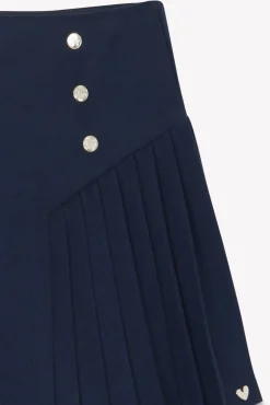 Jupe Marine plis religieux
