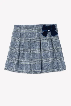 Jupe Marine à carreaux