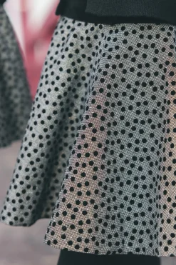 Jupe Noir à pois