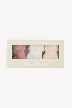 Kit chaussettes Rose pâle