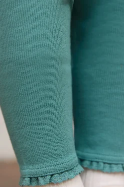 Legging Emeraude dentelle