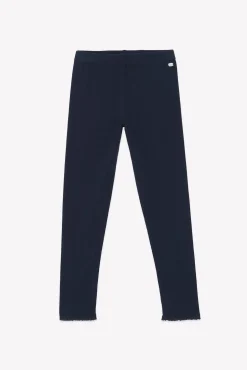 Legging Marine dentelle