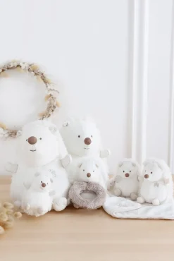 Léon le hérisson 25 cm écru